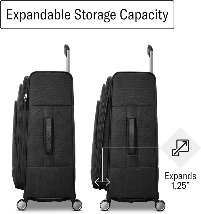 Samsonite UpLIFT Lightweight Large Checked Softside Luggage - Image 9