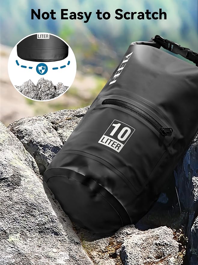 HEETA Waterproof Dry Bag with Front Zippered Pocket - Image 6