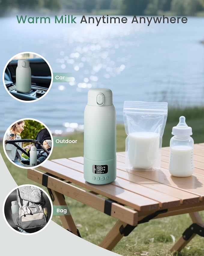 Extended Battery Life Portable Bottle Warmer - Image 8