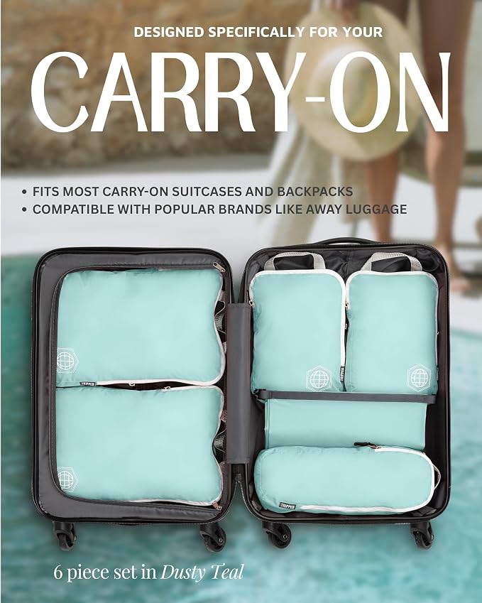 Compression Packing Cubes Set for Travel - Image 8