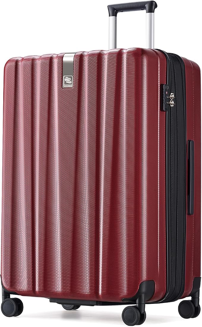 Hanke 29 Inch Expandable Checked Luggage Lightweight PC Hard Shell Luggage by Hanke