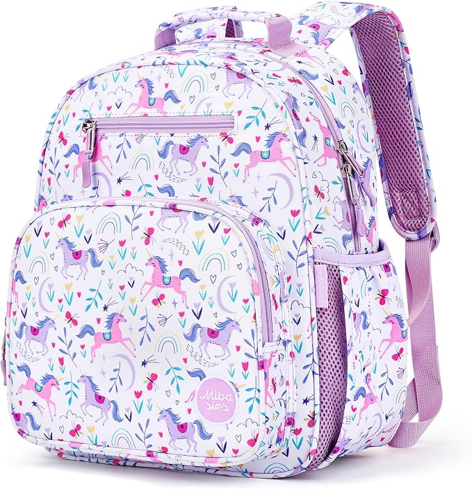 mibasies Girls Backpack 5-8: Lightweight Kids Backpacks - Image 5