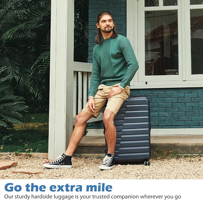 Coolife Medium Luggage Hardside Carry On - Image 6