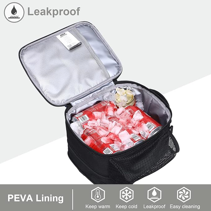 MIER Expandable Lunch Bag Insulated Lunch Box - Image 5