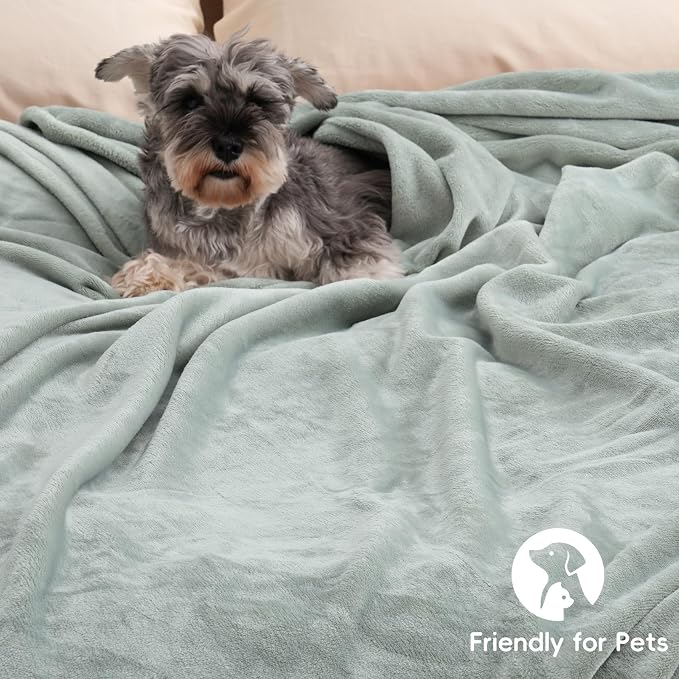 PHF Ultra Soft Fleece Blanket Twin Size, No Shed No Pilling Luxury Plush Cozy - Image 5