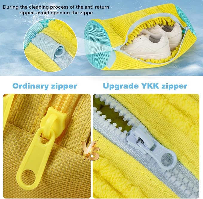 Shoe Washing Machine bag, Shoe Washing Bag, Versatile Shoe Laundry Bag - Image 6