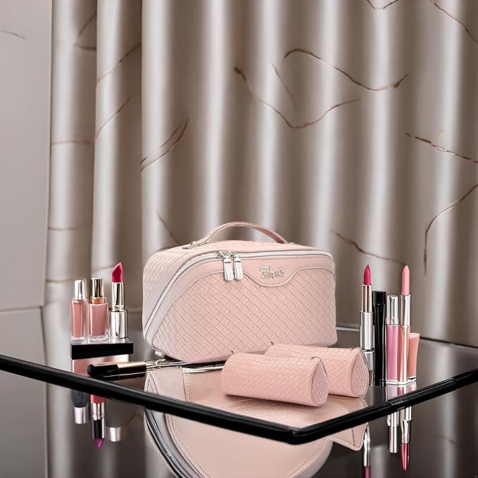 BOYATU Travel Makeup Bags for Women: Large Cosmetic Bag Waterproof - Image 9