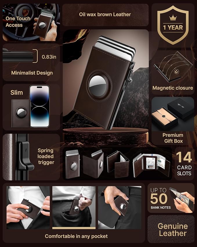 typecase Mens Wallet Card Holder - Image 2