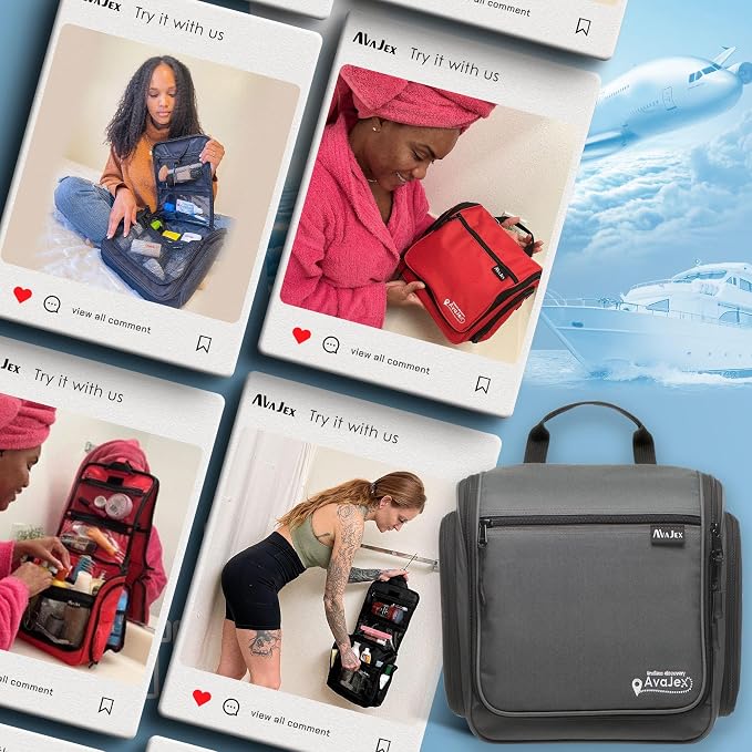 Travel Toiletry Bag for Men and Women - Image 9
