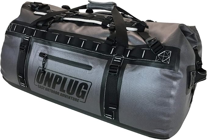 UNPLUG Waterproof Bags for Travel -1680D Heavy Duty Waterproof Duffel Bag for by UNPLUGEasyOutdoorAdventure