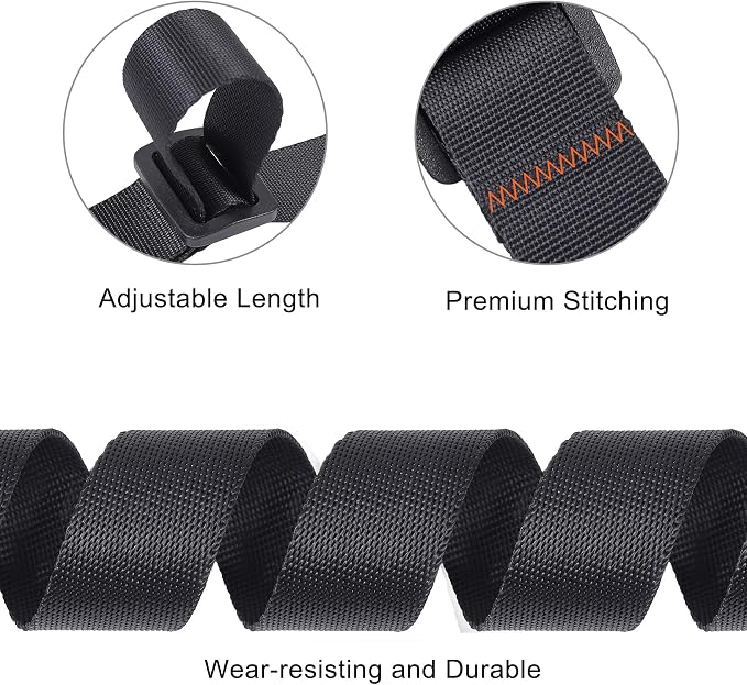 Buckle Straps with Clips, Adjustable Nylon Straps with Buckle, Packing Strap - Image 4