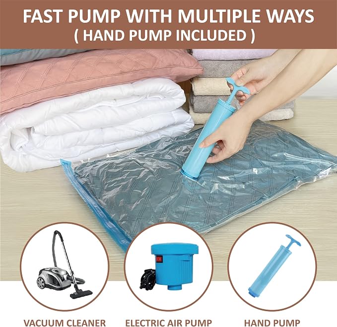 10 Small Vacuum Storage Bags - Image 6