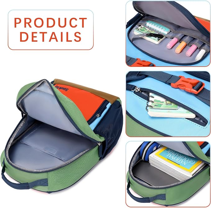 Lightweight Kids Backpack for School Kindergarten Elementary Backpacks for Boys - Image 5