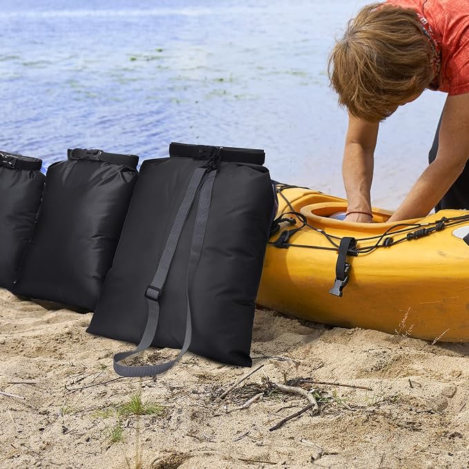 Shappy Waterproof Dry Bag Set 6 Sizes Lightweight Sacks and Long Adjustable - Image 6