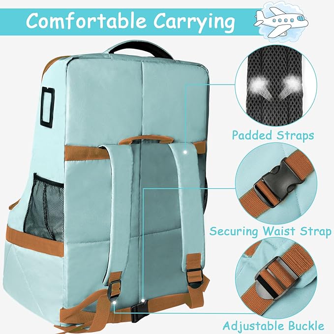 YOREPEK Padded Car Seat Travel Bag - Image 3