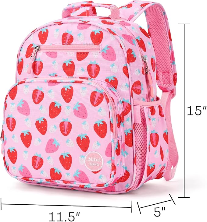mibasies Girls Backpack 5-8: Lightweight Kids Backpacks - Image 2