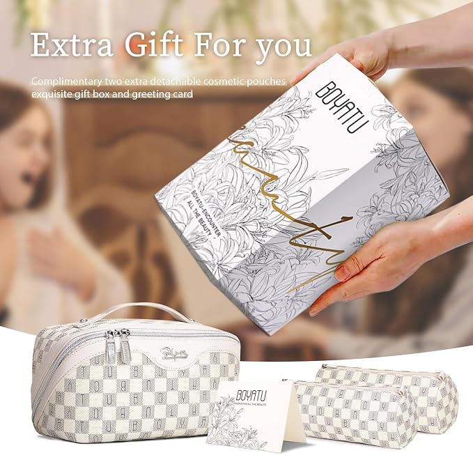 BOYATU Travel Makeup Bag Cosmetic Bags - Image 5