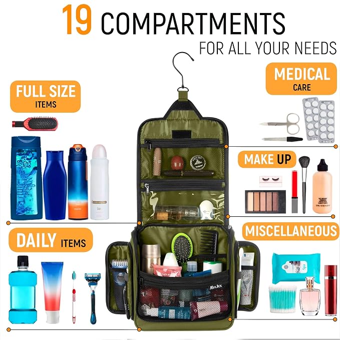 Travel Toiletry Bag for Men and Women - Image 7