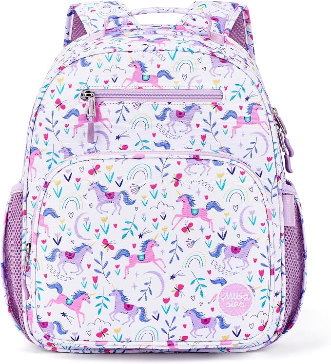 mibasies Girls Backpack 5-8: Lightweight Kids Backpacks by mibasies