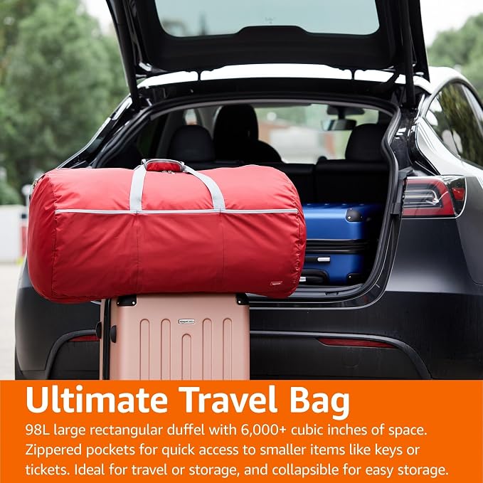 Amazon Basics 32" Extra Large Foldable Duffle Bag - Image 6