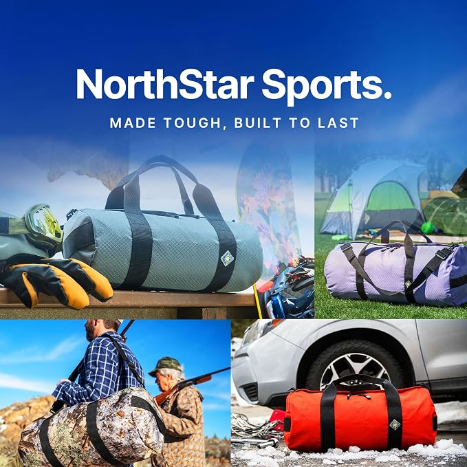 North Star Sports Foldable Duffle Bag - Image 3