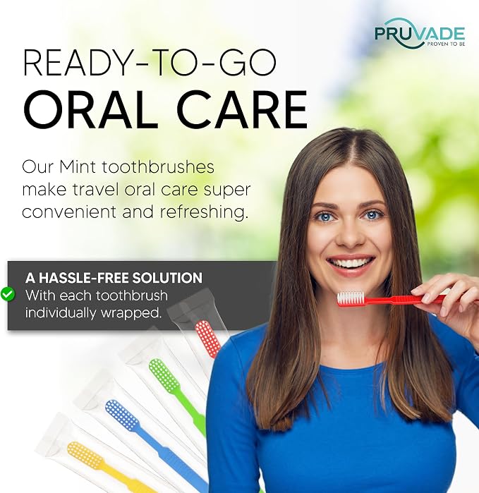 144 Pack Disposable Toothbrushes - Image 4