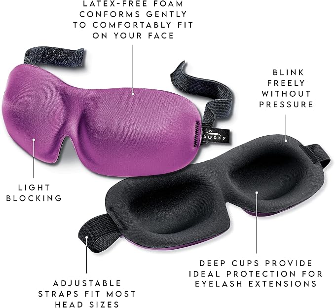 Bucky 40 Blinks No Pressure Beauty & Travel Eye Masks - Image 5