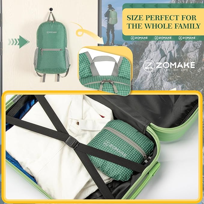 ZOMAKE Ultra Lightweight Hiking Backpack 20L - Image 6
