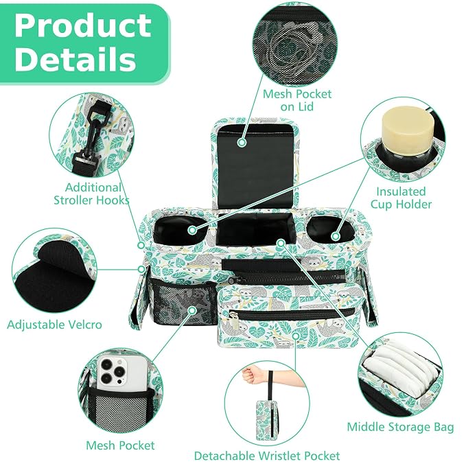 Accmor Universal Stroller Organizer - Image 4