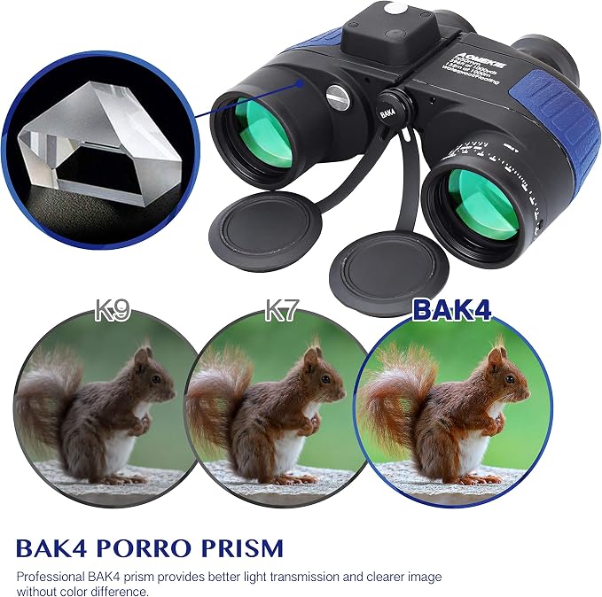 AOMEKIE 7X50 Marine Waterproof Binoculars - Image 3
