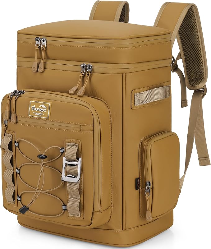 42Cans Cooler Backpack Insulated Leak Proof by YOUNGOA