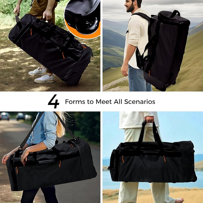110L/120L Rolling Duffel Bag - Image 2