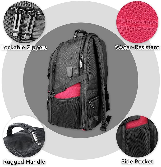 50L Extra Large Backpack, Laptop Backpack, Travel Backpack - Image 6