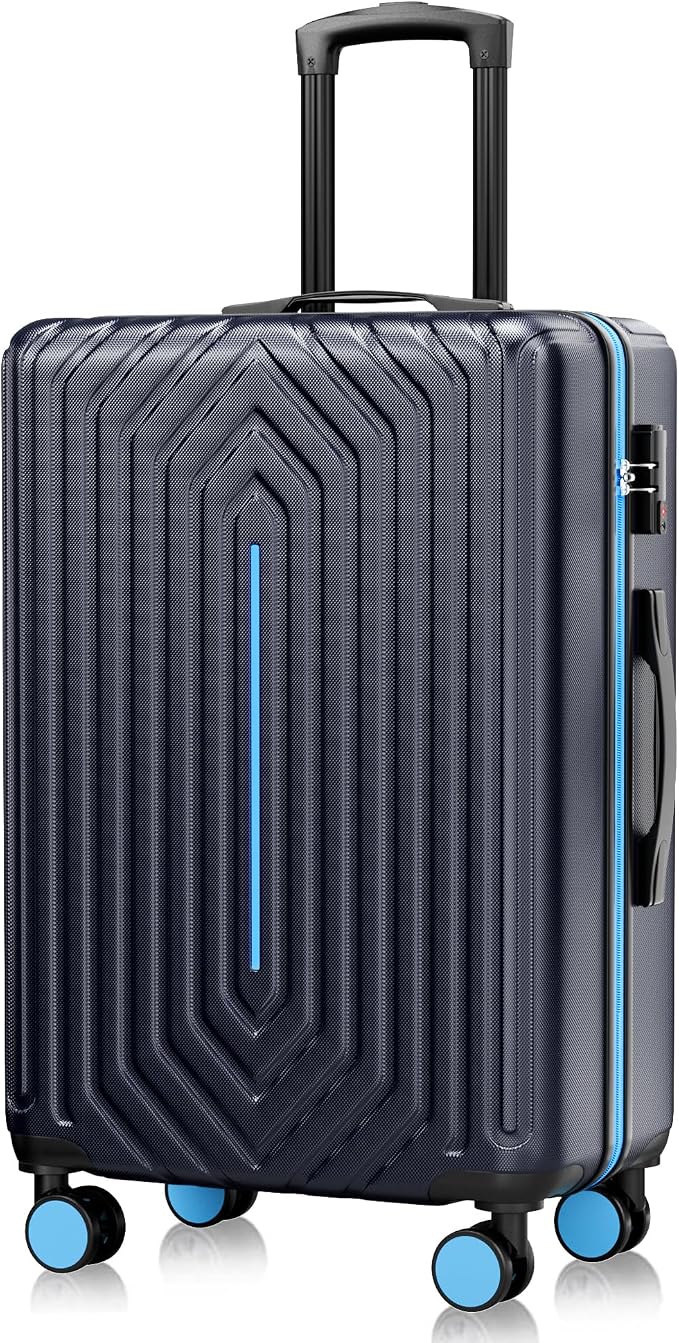 28 inch Luggage Hardside and Lightweight Suitcase by SunnyTour