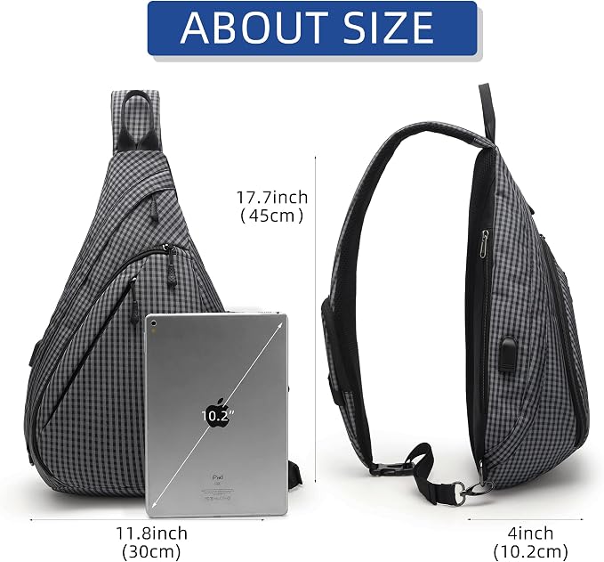 Water-Proof Sling bag/Crossbody Backpack/Shoulder Bag - Image 6