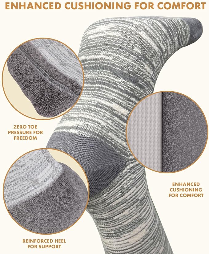 Thick Soft Cotton Compression Socks - Image 3