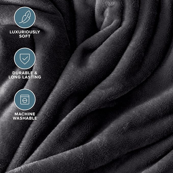 Bare Home Fleece Blanket - Image 4