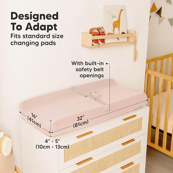 2-Pack Baby Changing Pad Covers - Image 4