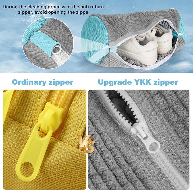 Shoe Washing Machine Bag, Versatile Laundry Bag - Image 6