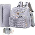 4 in 1 Convertible Diaper Bag Backpack, Waterproof Baby Diaper Bag by Tealari