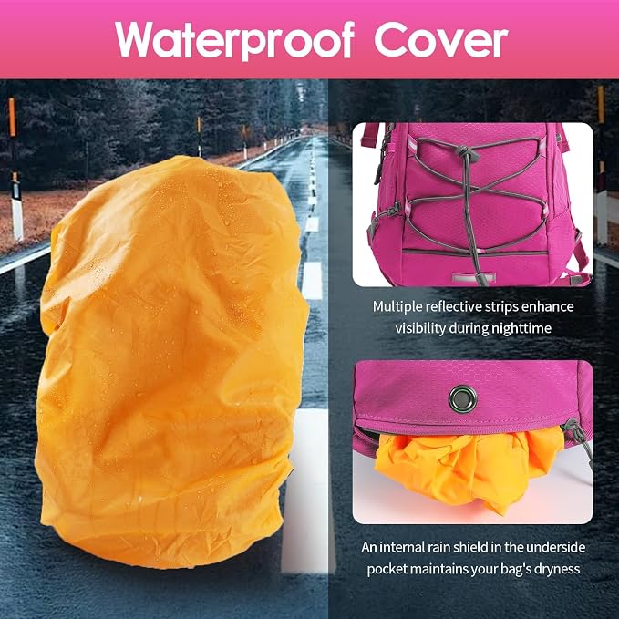 WOLT Hydration Backpack 18L Hiking Water Backpack - Image 5