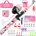 Kids Fishing Pole, Portable Telescopic Kids Fishing Poles by WIDDENKidsFishingPole