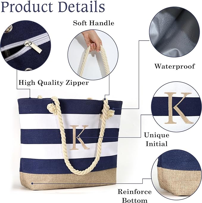 YOOLIFE Beach Bags for Women - Image 4