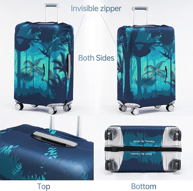 Travelkin Luggage Cover Washable Suitcase Cover Suitcase Protector Anti-scratch - Image 2