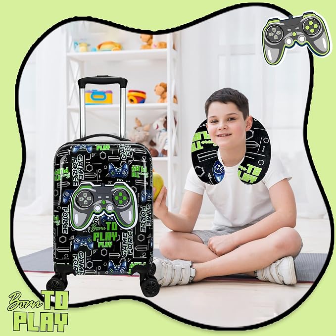 Kids Suitcase Set for Boys Hardside Luggage - Image 6