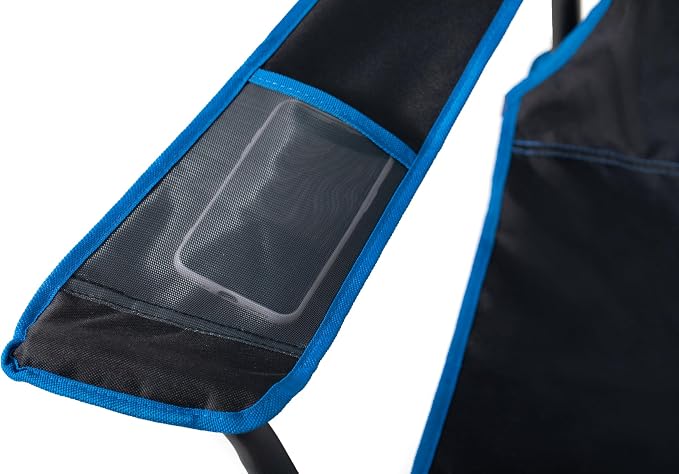 FAIR WIND 2 Pack Oversized Fully Padded Camping Chair Heavy Duty Quad Fold Arm - Image 6