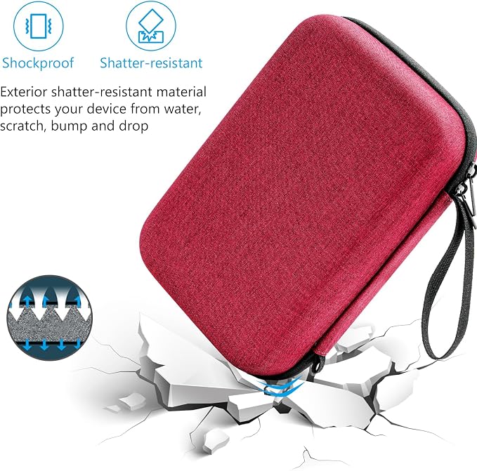 ProCase Hard Travel Electronic Organizer Case - Image 5