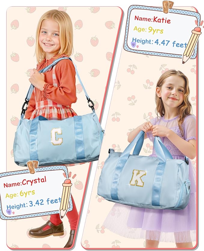 Gifts for 3 4 5 6 7 8 9 Year Old Girls-Girl Gym Bag - Image 6