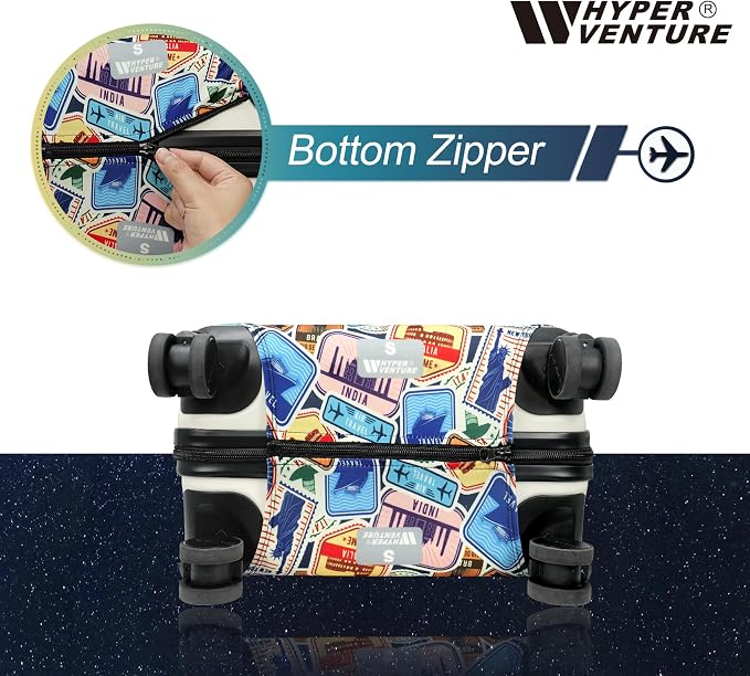 HYPER VENTURE Washable Luggage Cover - Image 3