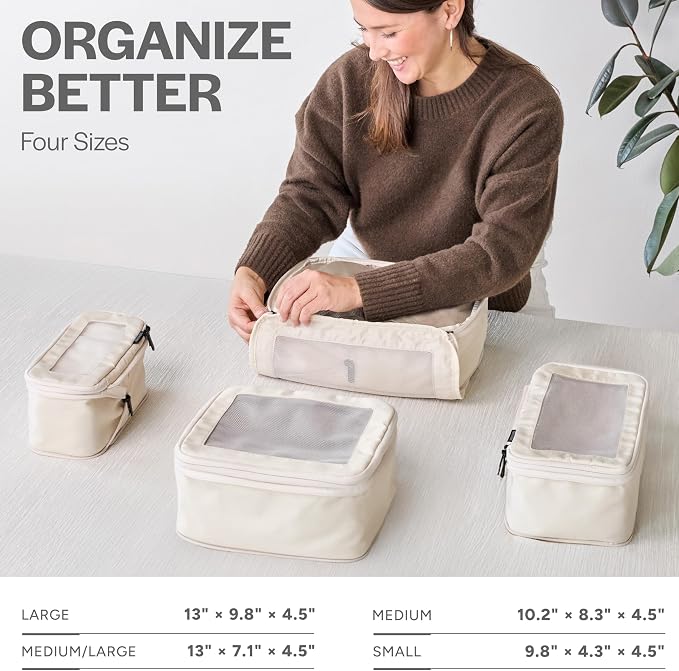 Compression Packing Cubes for Travel - Image 3